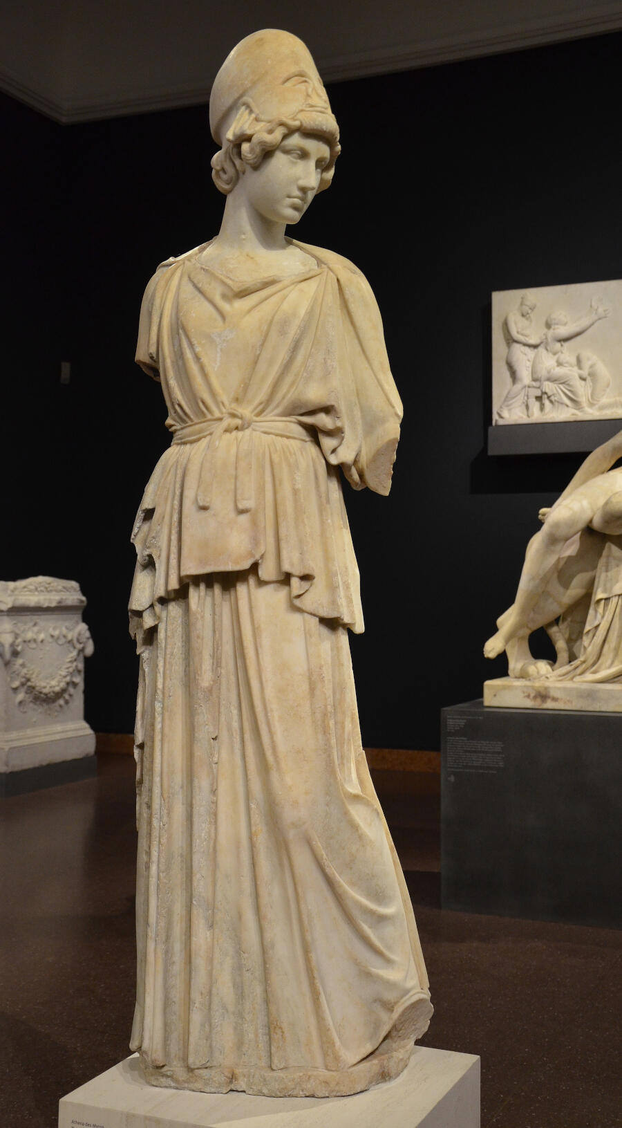 Athena of Myron, inv. 195 Liebieghaus Museum, Frankfurt, Carole Raddato / Wikimedia Commons CC BY-SA