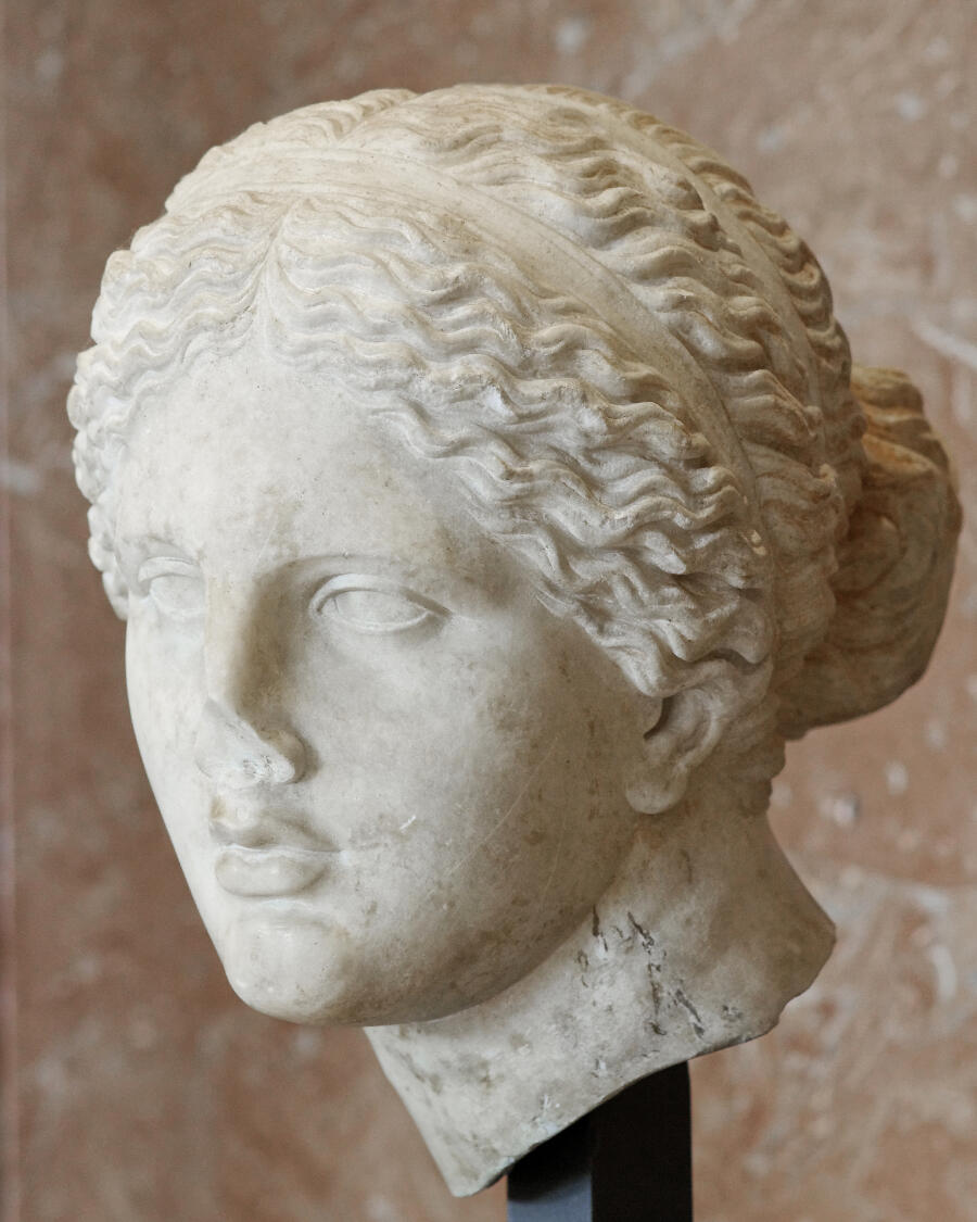 Borghèse Head, the Louvre, Marie-Lan Nguyen / Wikimedia Commons CC BY