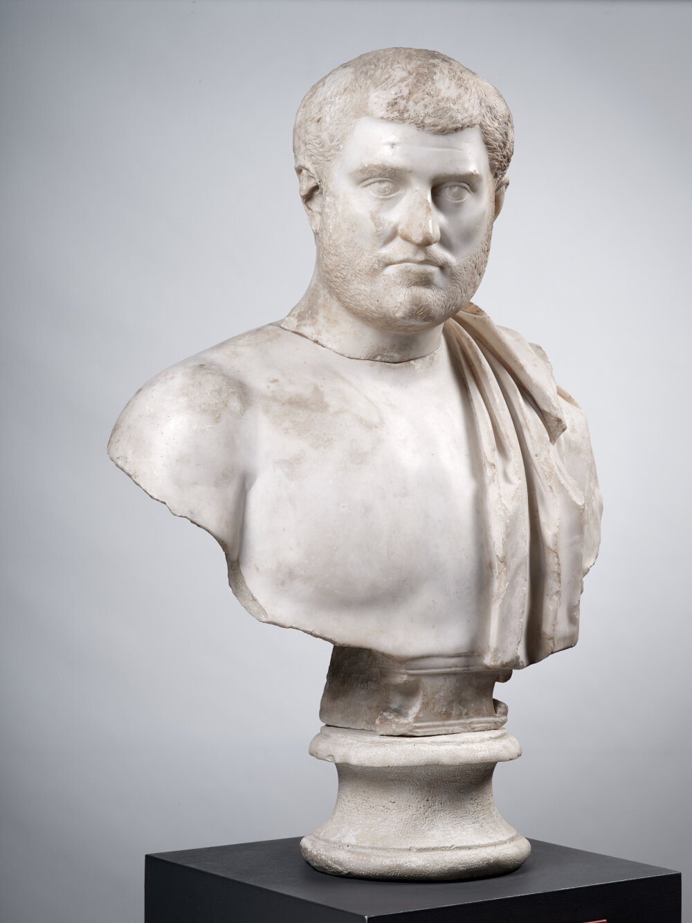 Heroic bust of a man