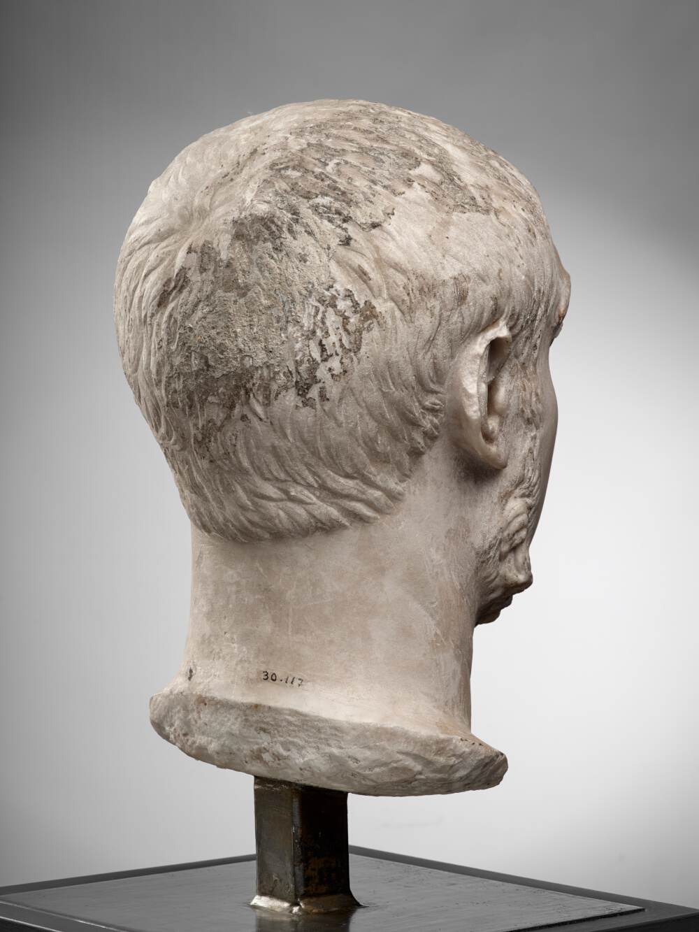 Head of an unknown man